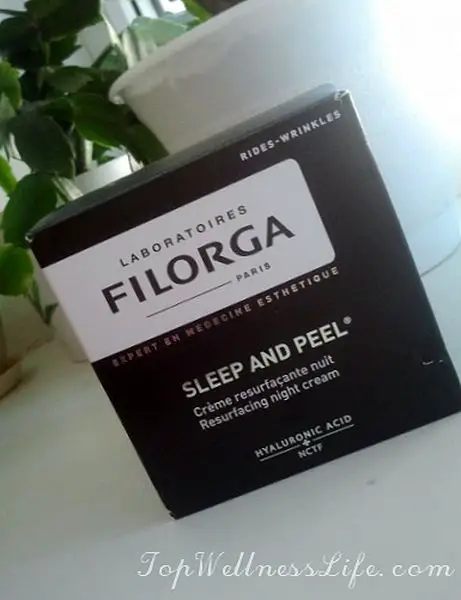 Laboratories Filorga Sleep and Peel Resurfacing Night Cream. Night smoothing cream. My good old friend