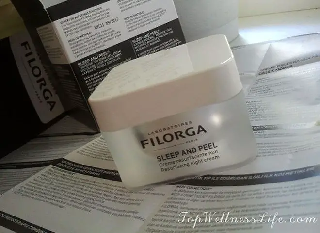 Laboratories Filorga Sleep and Peel Resurfacing Night Cream. Night smoothing cream. 