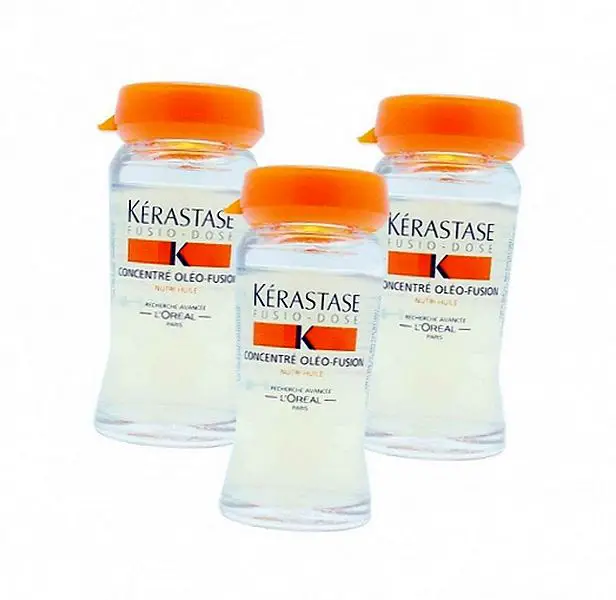 The molecular cocktails Fusio-dose by Kerastase..files 1