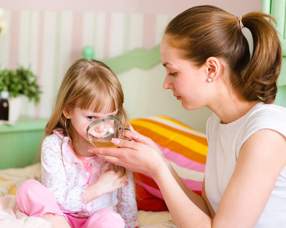 Treatment of the children’s allergic cough 